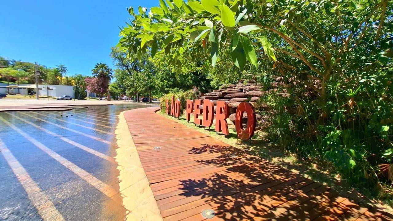 Águas de São Pedro Avenida Charme Hotel מראה חיצוני תמונה